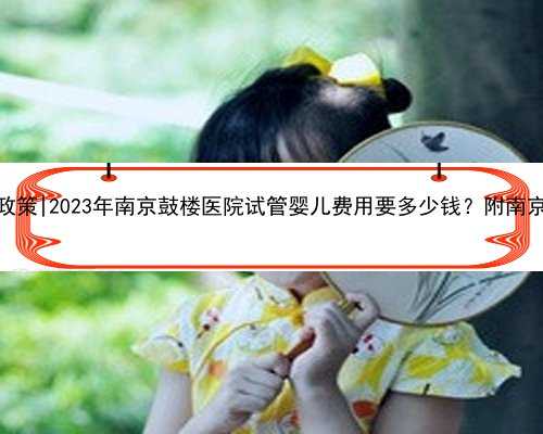 南京试管代怀政策|2023年南京鼓楼医院试管婴儿费用要